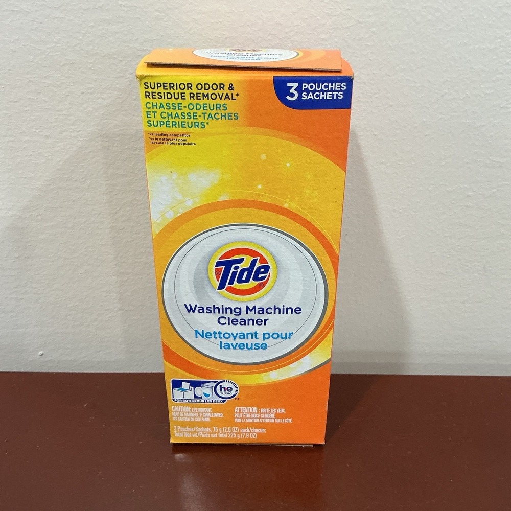 Tide Washing Machine Cleaner Washer Residue Remover Both Types Washers